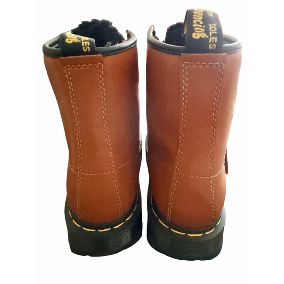 Dr Martens Tan Brown Boots 1460 Wintergrip Lacer Lined Women’s 8 NWOB main image 8